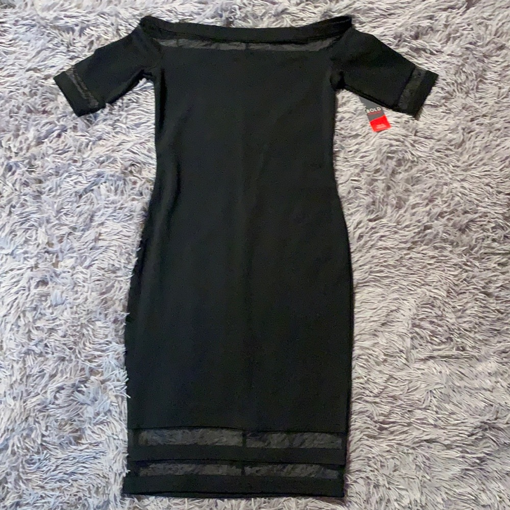 black dress